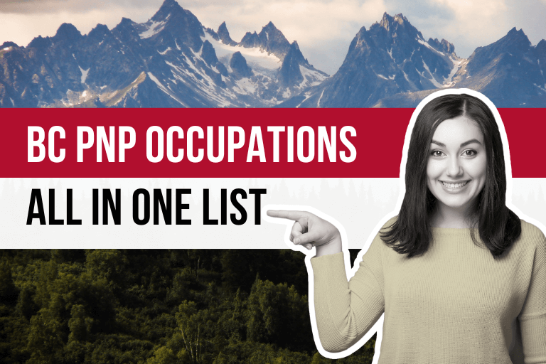 BC PNP Occupation List 2023 (Updated)