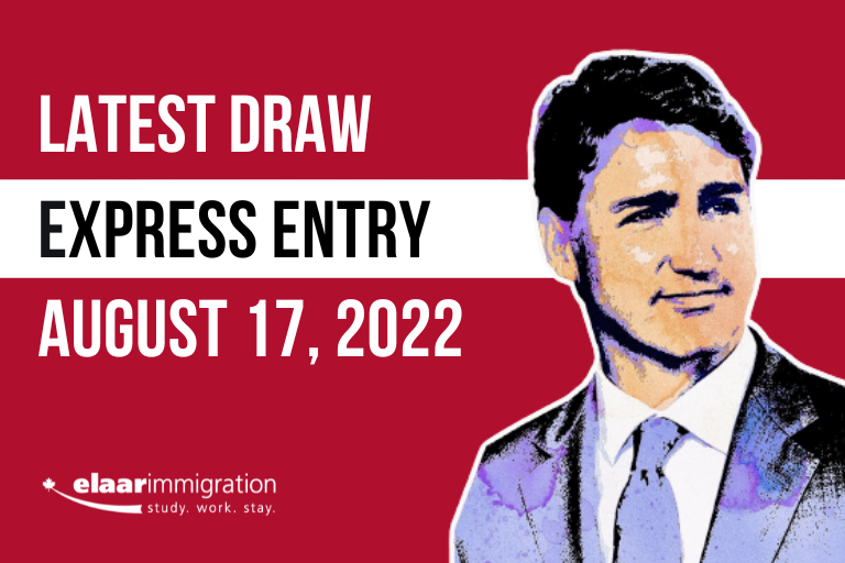 Canada Latest Express Entry Draw Aug 17 2022
