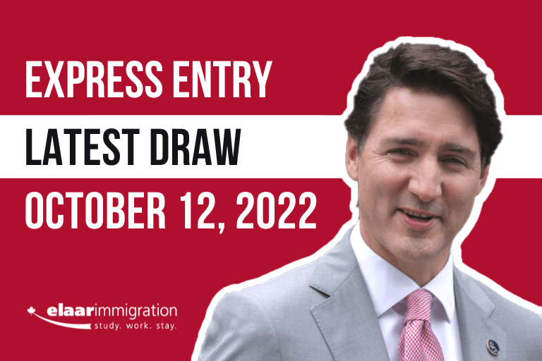 Canada Express Entry Latest Draw October 2022