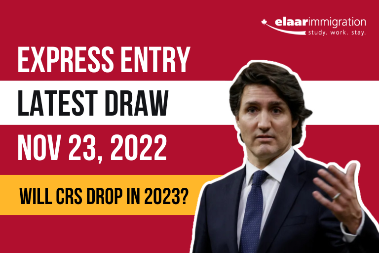 Canada Express Entry Latest Draw November 23, 2022