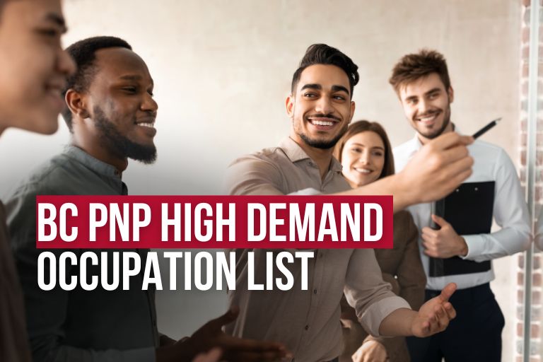 BC PNP High Demand Occupation List 2023