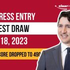 Express Entry Latest Draw January 18 2023