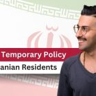 New Temporary Policy for Iranian Residents in Canada